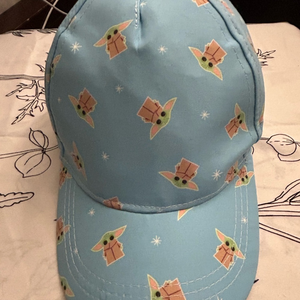 Star Wars Light Blue Baby Yoda Hat
